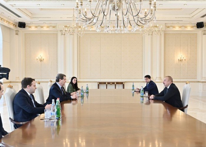 Prezident Amerika Yəhudi Komitəsinin icraçı direktorunu qəbul edib - YENİLƏNİB Prezident Amerika Yəhudi Komitəsinin icraçı direktorunu qəbul edib - YENİLƏNİB