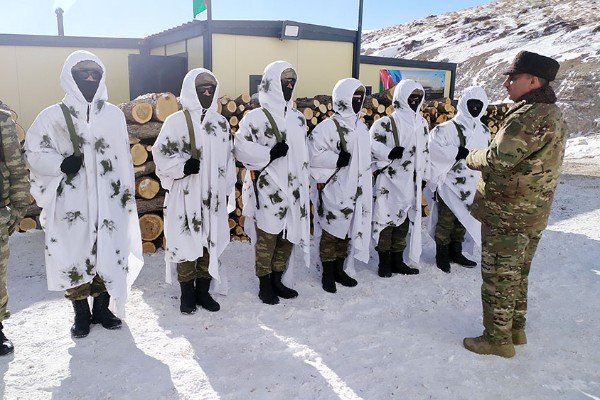 Kəlbəcərdə yeni hərbi obyektlər istifadəyə verildi - VİDEO