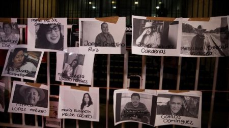 Jurnalistlərin öldürülməsinə görə aksiya keçirildi - Meksikada