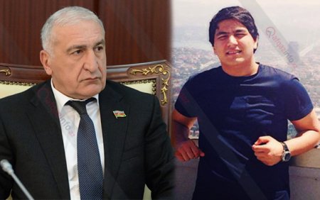 Deputatın oğlu atasının fotoları ilə şantaj edildi