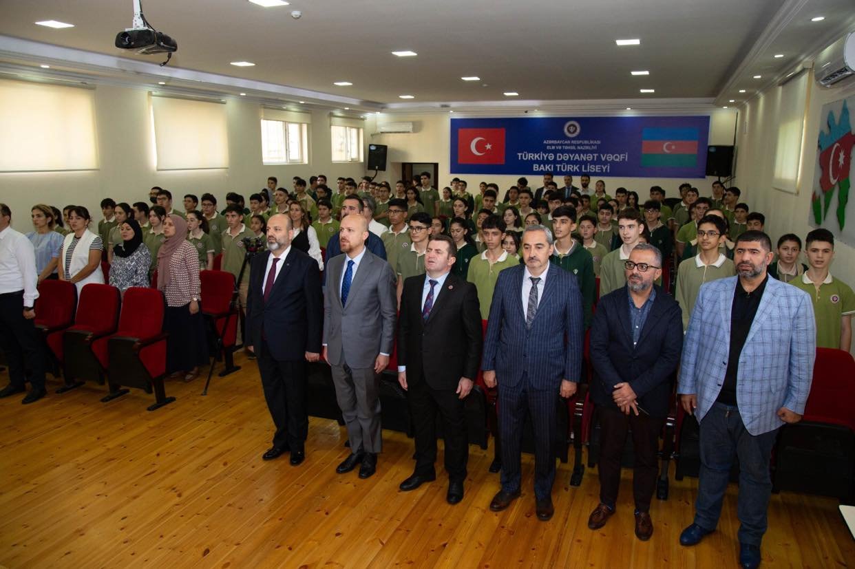 Ərdoğanın oğlu Bakıdadır - Fotolar