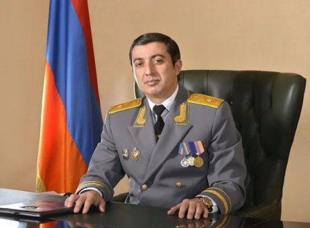 Erməni general Moskvada saxlanıldı