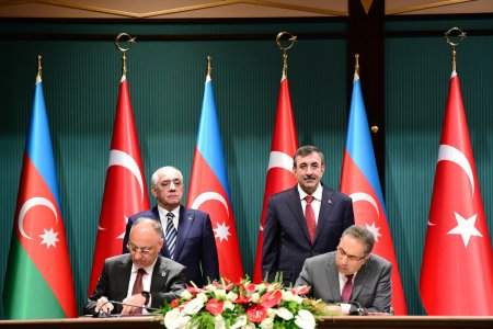 Azərbaycan-Türkiyə sənədləri imzalandı - Fotolar