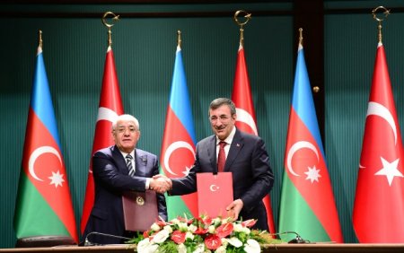 Azərbaycan-Türkiyə sənədləri imzalandı - Fotolar 